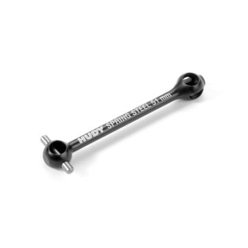 Xray ECS (Es) Drive Shaft 51mm For 2mm Pin - Hudy Spring Steelâ„¢ (1) (XR305221)