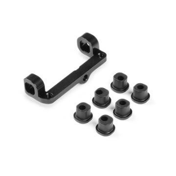 Xray Alu Upper Arm Holder -  Right - Black - Swiss 7075 T6 - Set (XR332733)