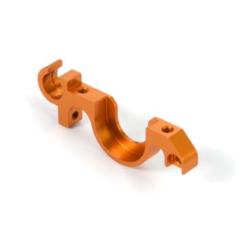 Xray Alu Lower Bulkhead Rear - Swiss 7075 T6 - Left (XR333026)
