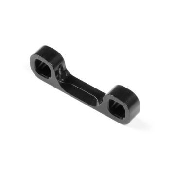 Xray Alu Rear Lower 1-Piece Suspension Holder - Front - Black - Rf (XR333714)