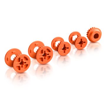 Xray Low Friction Composite Belt Pulley Set - Graphite (XR335801-O)