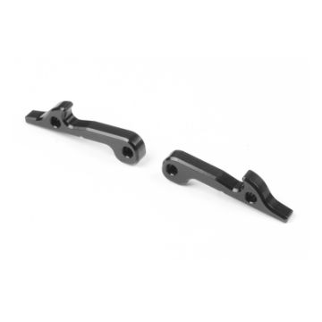Xray Alu Rear Wheel Lock - Swiss 7075 T6 - Black (2) (XR345360-K)