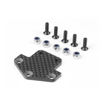 Xray GT Graphite Rear Diffusor Adapter Plate 3.0mm (XR351235)