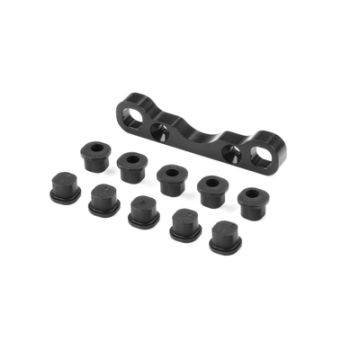 Xray XB8 Alu Rear Lower Susp. Holder For Semi-Split Bulkhead - Front (XR353333)