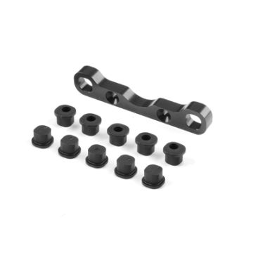 Xray XT8 Alu Rear Lower Susp. Holder For Semi-Split Bulkhead - Front (XR353335)