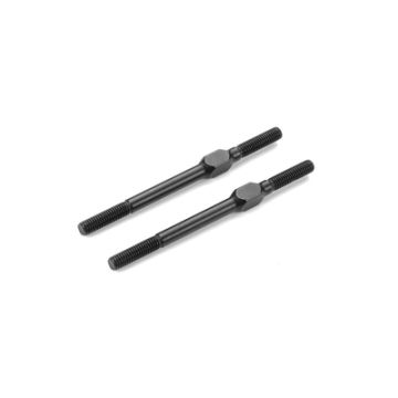 Xray Alu Adj. Turnbuckle M3X51 mm - Swiss 7075 T6 - Black (2) (XR372615-K)