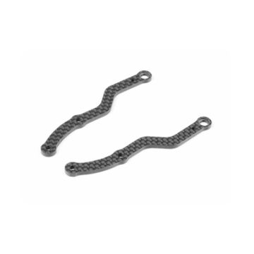 Xray X1'23 Side Brace - Graphite 2.5mm - Right & Left (XR376328)