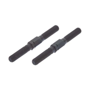 Arrma Turnbuckle 5x50mm Steel Black Typhon (2) (Z-AR330214)