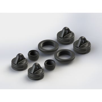 Arrma Shock Cap Set Nero (2) (Z-AR330337)