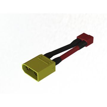 Arrma XT90 to T-Plug Charging Adapter Lead Nero (Z-AR390195)