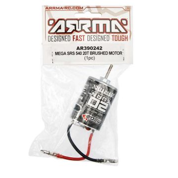 Arrma 540 Brushed Motor 20T Mega SRS (Z-AR390242)