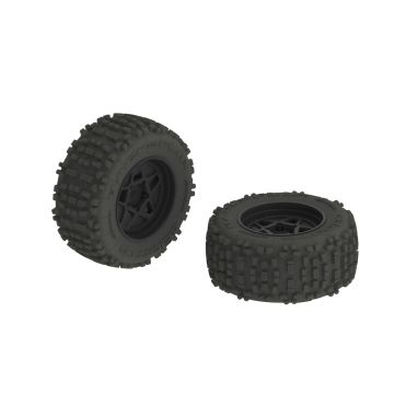 Arrma dBoots Backflip MT 6S Tire Wheel Set (Z-AR510092)