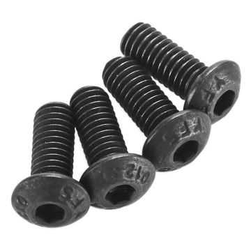 Arrma Button Head Screw 4x10mm (4) (Z-AR721410)