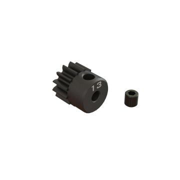 Arrma 13T 0.8Mod 1/8" Bore CNC Steel Pinion Gear (Z-ARA311075)