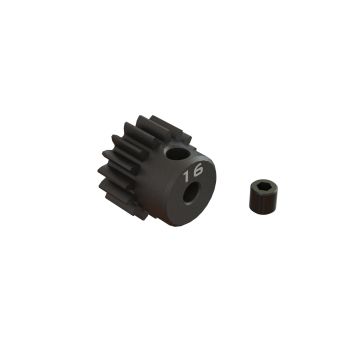 Arrma 16T 0.8Mod 1/8" Bore CNC Steel Pinion Gear (Z-ARA311078)
