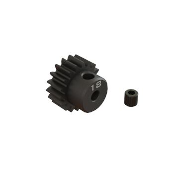 Arrma 18T 0.8Mod 1/8" Bore CNC Steel Pinion Gear (Z-ARA311080)