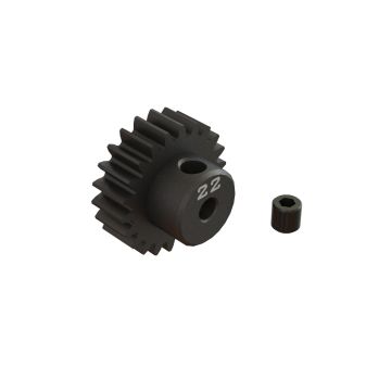 Arrma 22T 0.8Mod 1/8" Bore CNC Steel Pinion Gear (Z-ARA311084)