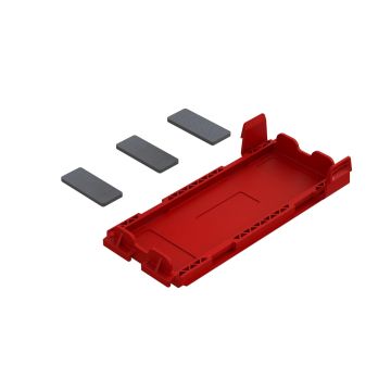 Arrma Battery Door Set - Red (Z-ARA320779)
