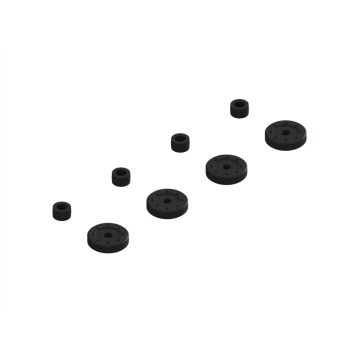 Arrma Shock Pistons & Cartridge Spacers (4 Shocks) (Z-ARA330570)