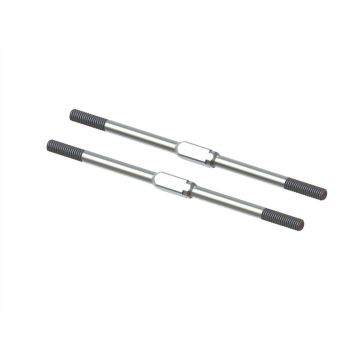 Arrma Steel Turnbuckle M4x95mm Silver (2) (Kraton / 6S) (Z-ARA340175)