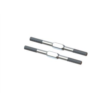 Arrma Steel Turnbuckle M4x60mm Silver (2) (Z-ARA340177)