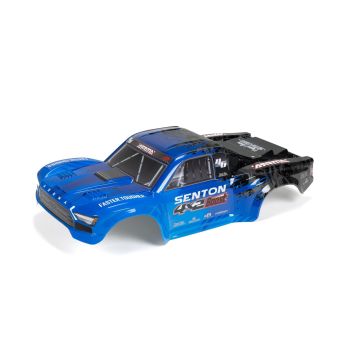 Arrma 1/10 SENTON 4X2 Painted Decaled Trimmed Body Blue/Black (Z-ARA402346)