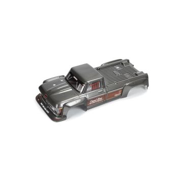 Arrma Outcast 4x4 BLX Painted Decaled Trimmed Body (Gunmetal) (Z-ARA402360)