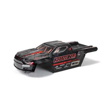Arrma 1/5 KRATON 8S Painted Decalled Trimmed Body Black (Z-ARA409010)