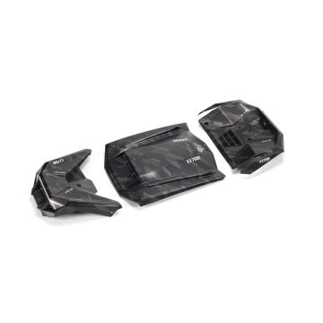 Arrma Exterior Body Panels Painted, Black Camo: FIRETEAM (Z-ARA411023)