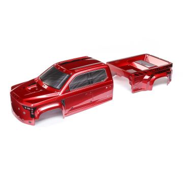 Arrma BIG ROCK 6S BLX Painted Decaled Trimmed Body, Red (Z-ARA411027)