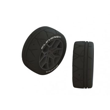 Arrma dBoots ELEVENS 35/085 2.4 White Tire Set (1 Pair) (Z-ARA550093)