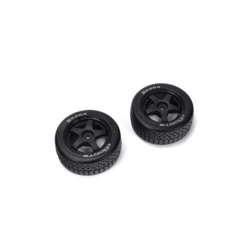 Arrma dBoots Hoons 35/085 2.4 (Silver) Belted 5-Spoke (mega / 3S) (Z-ARA550096)