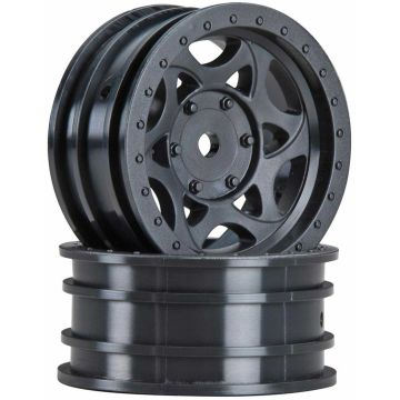 Axial 1.9 Walker Evans Street Wheel Black (2) (Z-AX08138)