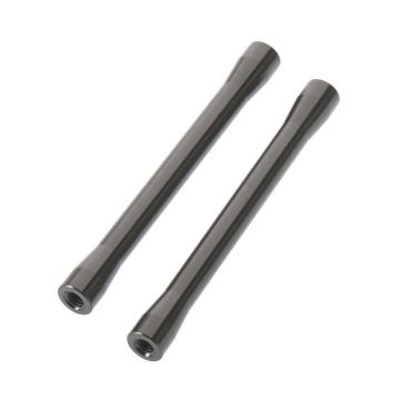 Axial Threaded Alum Link 7.5x71mm Grey (2) (Z-AX31421)