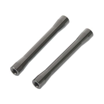 Axial Threaded Alum Link 7.5x56.5mm Grey (2) (Z-AX31423)