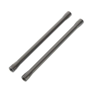 Axial Threaded Alum Link 7.5x107mm Grey (2) (Z-AX31424)