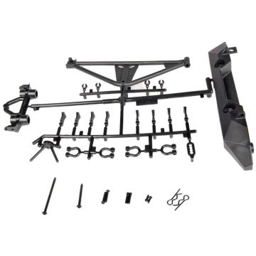 Axial RrBumper/TireCarrierSCX10/Poison Spyder/JK (Z-AX80126)