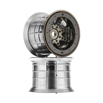 Axial Oversize Beadlock 8-Spk Blk Chrm (2) (Z-AX8046)