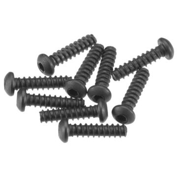 Axial HexSckt TappingButton Hd M2.6x10mm Blk(10) (Z-AXA0424)