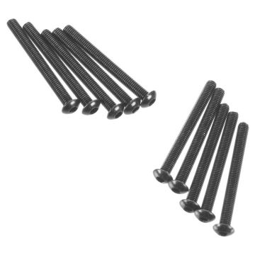 Axial Hex Socket Button Head M3x30mm Black (10) (Z-AXA121)