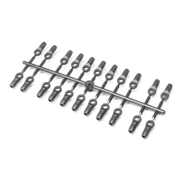 Axial M4 Straight Rod End: 1/10 SCX10 PRO Comp Scaler (Z-AXI234036)