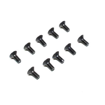 Axial M2.5 x 6mm Flat Head Screw (10) (Z-AXI235166)