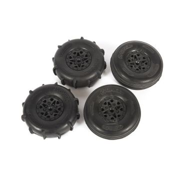 Axial ST28 Razor FR / Paddle RR Tire Set : Yeti Jr. (Z-AXI41000)