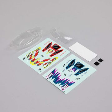 Losi Body & Wing, Clear: Micro-B (Z-LOS-1771)