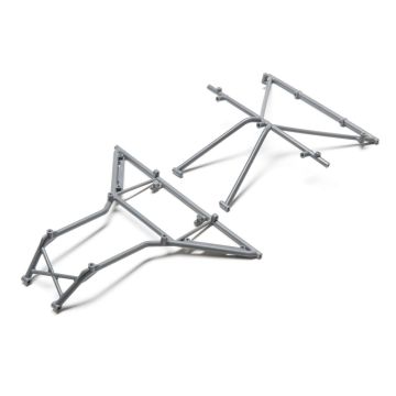 Losi Roll Cage, Roof, Front, Grey: Rock Rey (Z-LOS230040)