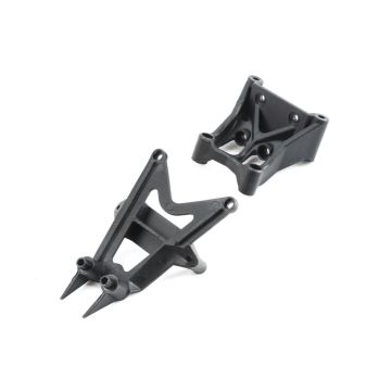 Losi Fr Upper Arm/Shock Mount,RR Chassis Brace:Baja Rey (Z-LOS231007)