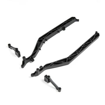 Losi Side Guard Set, Aluminum Chassis: 22S (Z-LOS231083)
