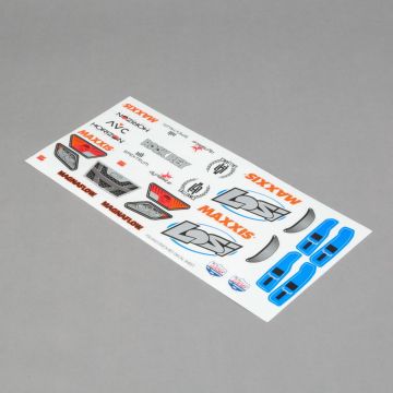 Losi ElectricBlueDecalSheet:Rock Rey (Z-LOS239002)
