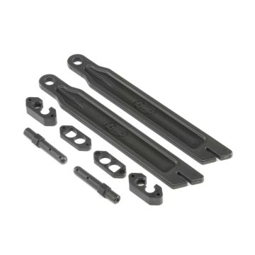 Losi Battery Straps and EC5 Plug Holder: LST 3XL-E (Z-LOS241019)
