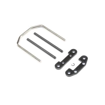 Losi Front Hinge Pin and Brace Set: Super Baja Rey (Z-LOS254048)
